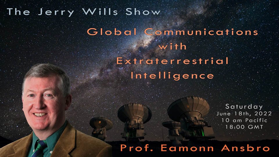 Prof Emmon Ansbro: Global Communications with Extraterrestrial Intelligence